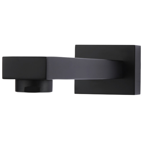Matte Black Square Wall Spout