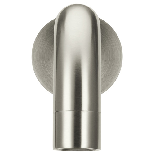 Matte Black Round Curved Wall Spout