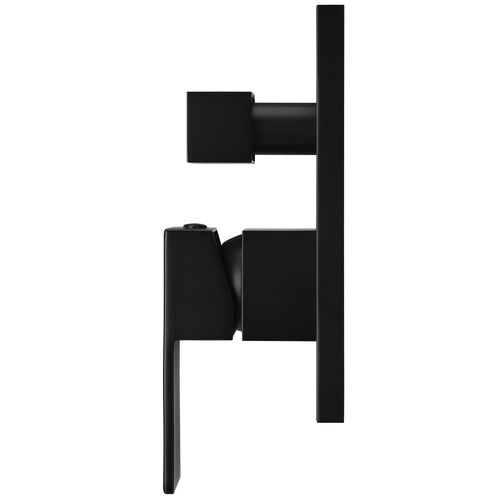 Matte Black Square Diverter Mixer