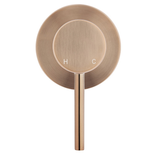 Champagne Round Wall Mixer