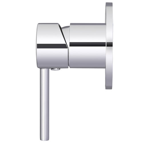 Matte Black Round Wall Mixer