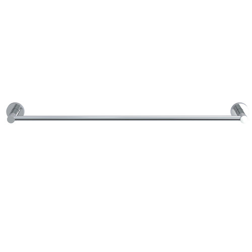 Round-600mm-Single-Brass-Towel-Rail