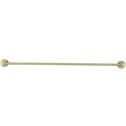 Round-600mm-Single-Brass-Towel-Rail