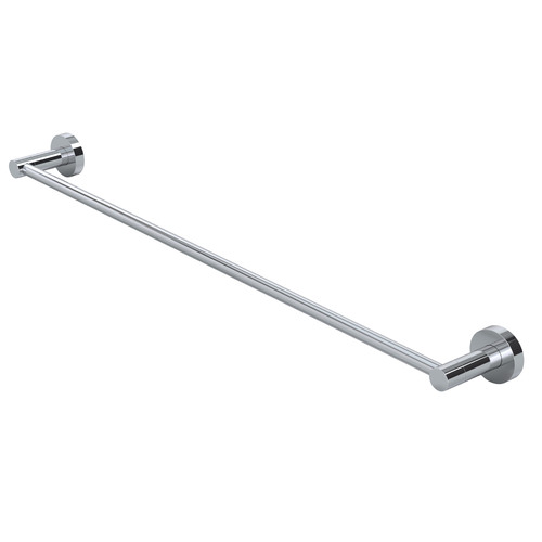 Round-600mm-Single-Brass-Towel-Rail