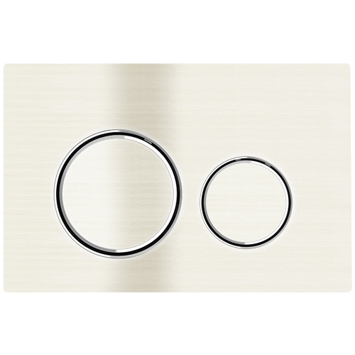Rectangular Brass Dual Flush Plate