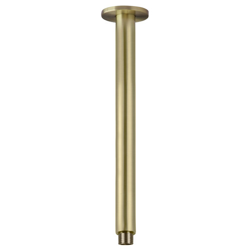 Round Agatha Brass Ceiling Shower Arm