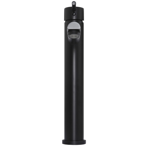 Tall Matte Black Round Basin Mixer