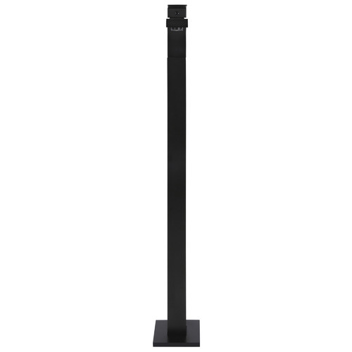 Matte Black Square Freestanding Bath Mixer