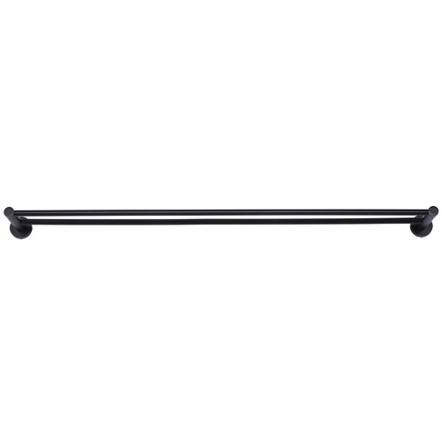 Double Bar Vertical Brass Towel Rail