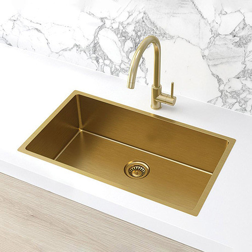 Meir Robi Stainless Steel Single Kitchen Sink | Temple & Webster