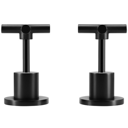 2 Piece Cross Handle Wall Top Assembly Set