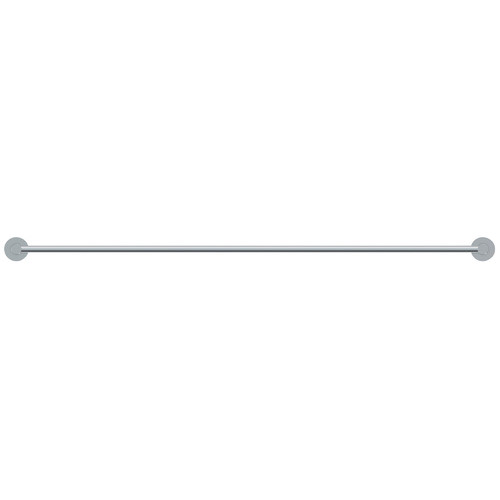 Double Bar Vertical Brass Towel Rail