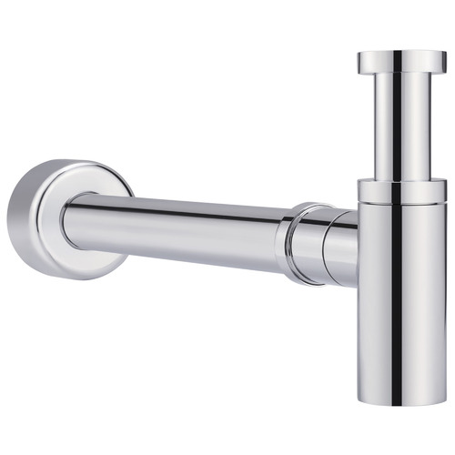 Polished Chrome Round Bottle Trap