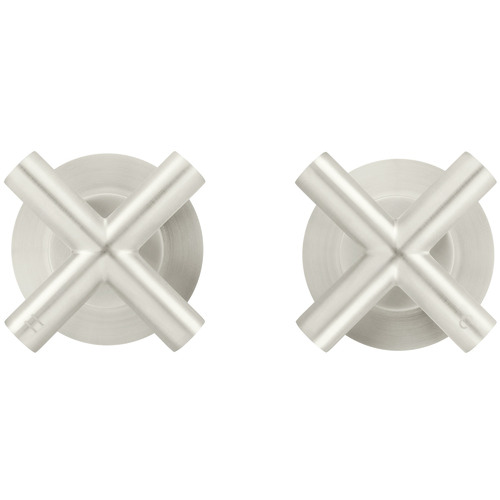 2 Piece Cross Handle Wall Top Assembly Set
