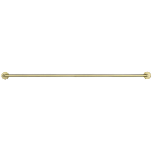 Double Bar Vertical Brass Towel Rail