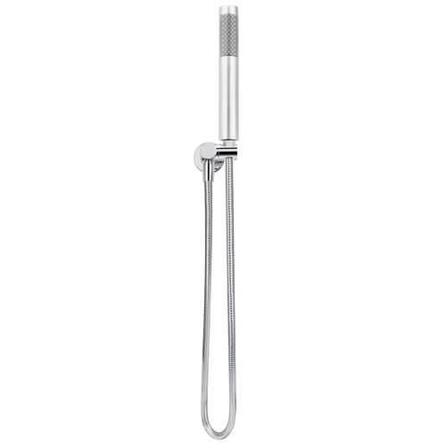 Polished Chrome Round Hand-Held Shower on Bracket