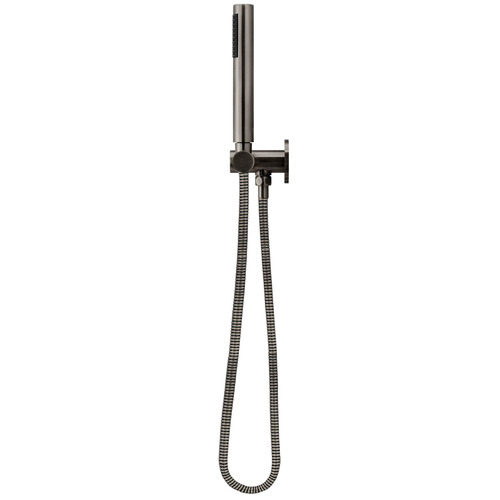 Round Hand-Held Shower on Bracket
