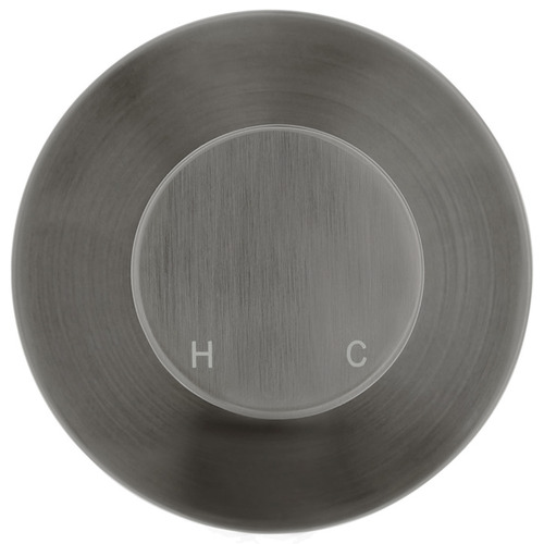 Round Pinless Wall Mixer