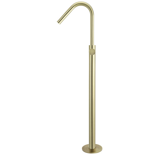 Freestanding Floor Mounted Bath Mixer with Hand-Held Shower