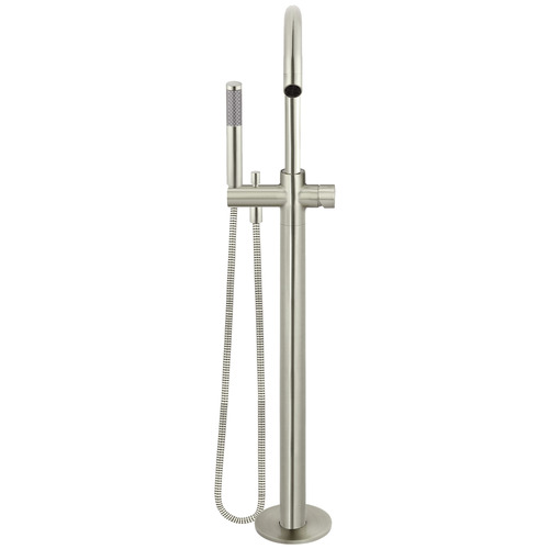 Freestanding Floor Mounted Bath Mixer with Hand-Held Shower