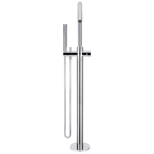 Freestanding Floor Mounted Bath Mixer with Hand-Held Shower