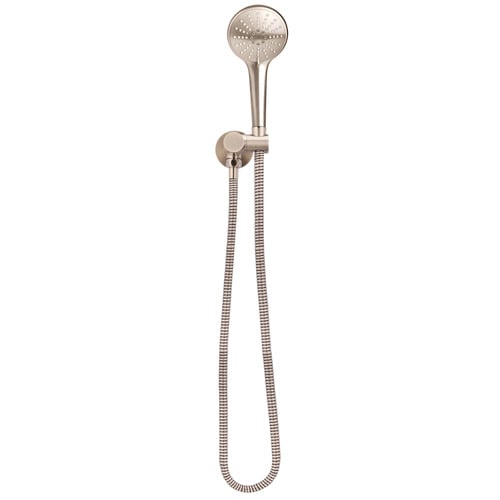 Round Hand-Held Shower on Bracket