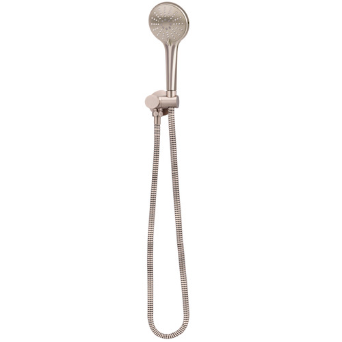 Round Hand-Held Shower on Bracket