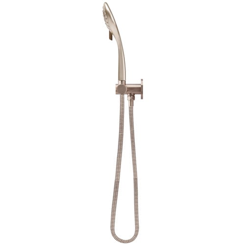 Round Hand-Held Shower on Bracket
