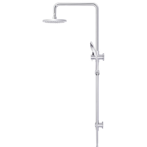 20cm Polished Chrome Round 3 Function Shower Set