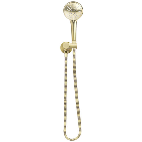 Round Hand-Held Shower on Bracket