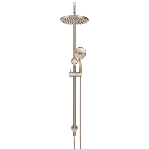 Brass Round Twin Shower