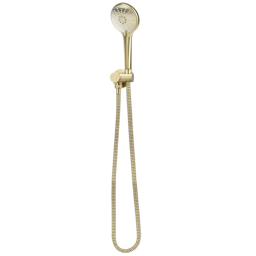 Round Hand-Held Shower on Bracket