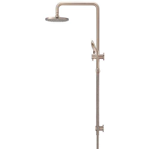 Brass Round Twin Shower
