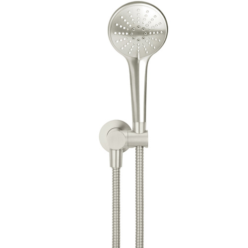 Round Hand-Held Shower on Bracket