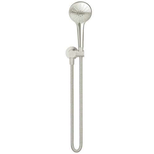 Round Hand-Held Shower on Bracket