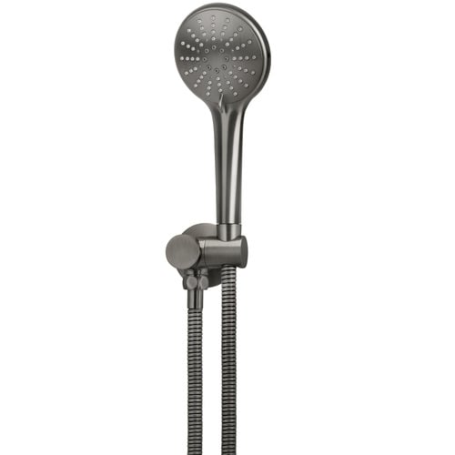 Round Hand-Held Shower on Bracket
