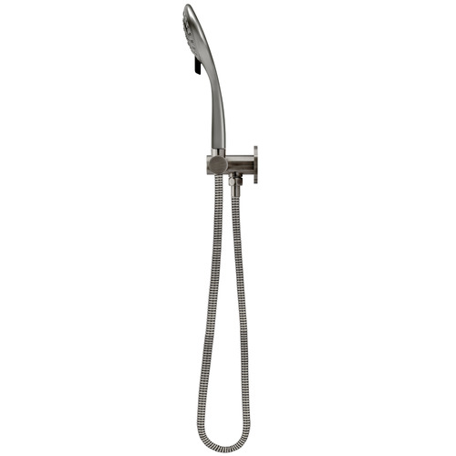 Round Hand-Held Shower on Bracket