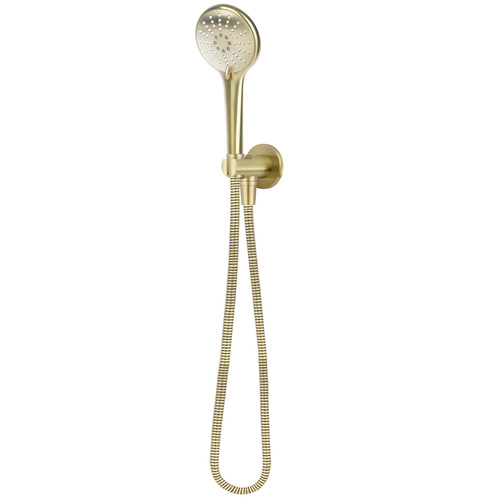 Brass Hand-Held Shower on Bracket
