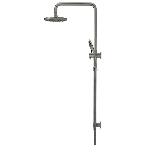Brass Round Twin Shower