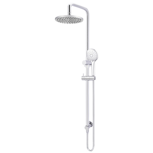 20cm Polished Chrome Round 3 Function Shower Set