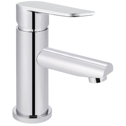 Brass-Round-Paddle-Basin-Mixer