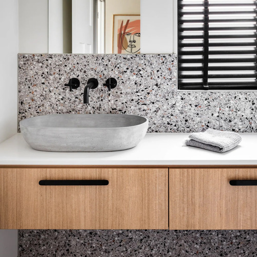 2 Piece Cross Handle Wall Top Assembly Set