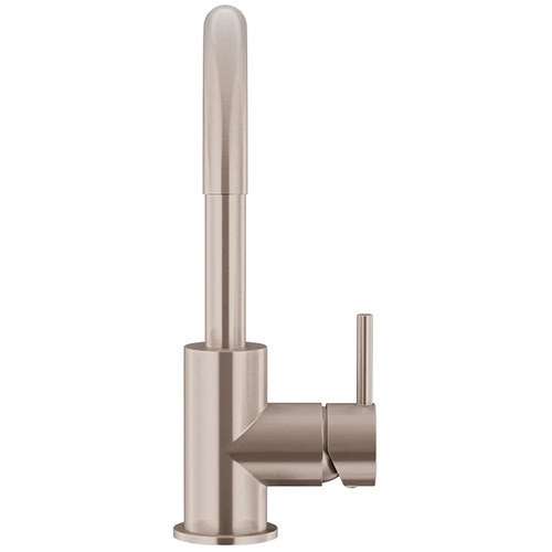 Round Gooseneck Basin Mixer