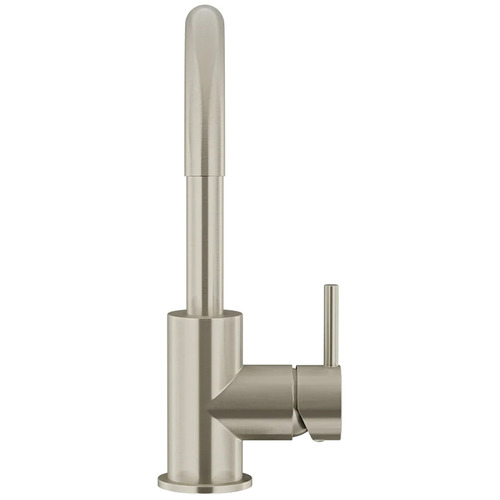 Round Gooseneck Basin Mixer