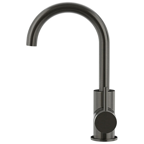 Round Gooseneck Basin Mixer