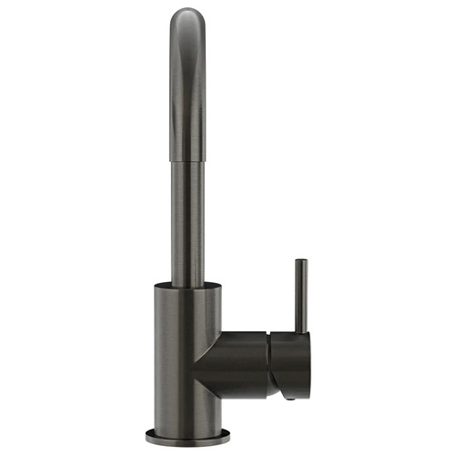Round Gooseneck Basin Mixer