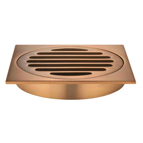 100mm Solid Brass Shower Floor Waste