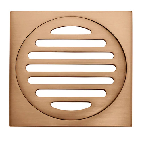 100mm Solid Brass Shower Floor Waste