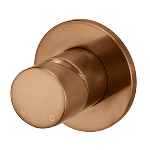 Round Pinless Wall Mixer Trim Kit