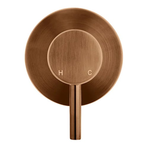 Round Short Pin Lever Wall Mixer Trim Kit